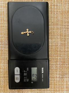 Золотой крестик, новый, детский