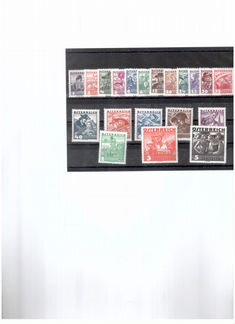 Почтовые марки Австрия