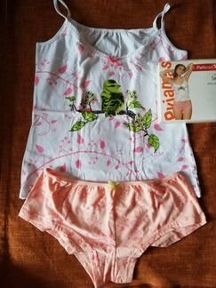 Женское нижнее белье: комплект и трусы Pelican M