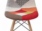 Дизайнерский стул, кресло пэчворк Eames