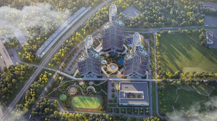3-к квартира, 95.3 м², 9/39 эт.