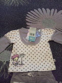 3-6 месяцев. Mother care Джемпер + брюки. Торг