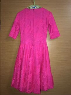 Розовое платье для бальных танцев