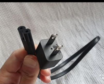 Кабель us plug - разъем IEC, IEC c7