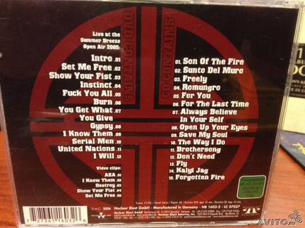 Ektomorf-Live And Raw CD+ DVD metal