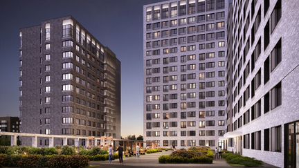 2-к апартаменты, 60.6 м², 15/29 эт.