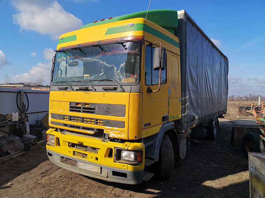 Daf xf95 желтый. Даф аті. Даф 95-400. Даф 95-400. Гильза даф ати 400.