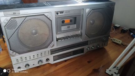 Магнитола Akai AJ-530fs 1980 г