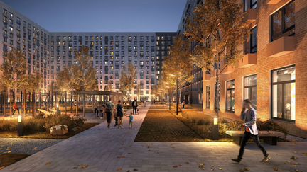 1-к квартира, 43.4 м², 8/17 эт.