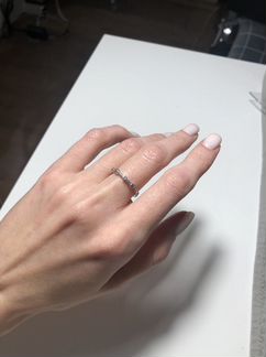 Серебряное кольцо 16 размер