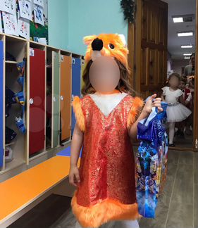 Костюм лисички -белки на новогодний праздник