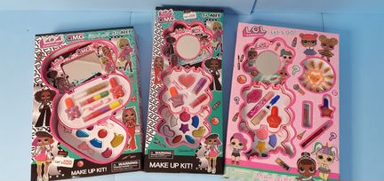 Детская косметика LoL omg в косметичках, 3 модели