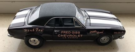 1/18 Exact Detail Chevrolet Camaro Fred Gibb 1967