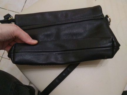 Черный клатч