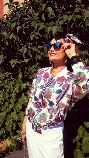 Бомбический Бомбер/куртка «неон»