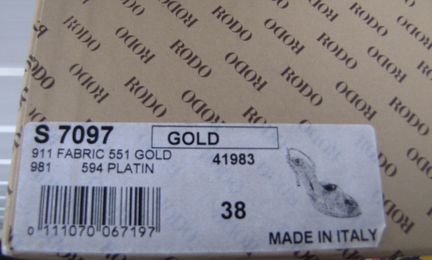 Босоножки итальянские, р.38