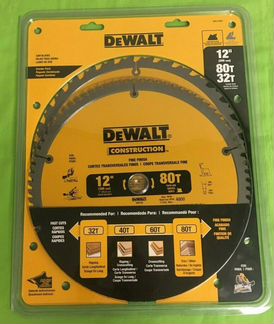 Диски для торцовочной пилы dewalt DW3128P5 - 305мм
