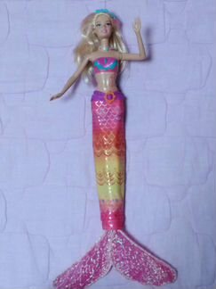 Барби русалка - на сёрфе