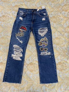 Джинсы mom zara