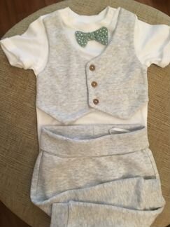 Костюм новый (боди и штанишки)