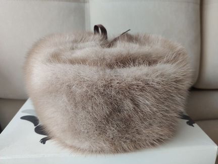 Шапка мужские из норки