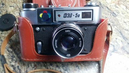 Фотоаппарат Фэд - 5 в со вспышкой