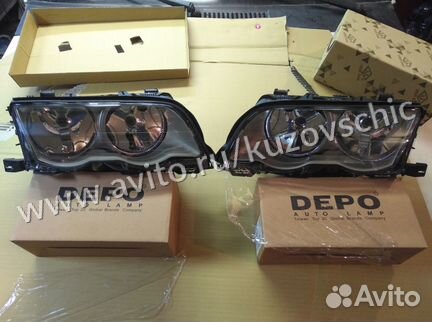 Фара бмв е46 с 1998 по 2001 год до рестайлинг