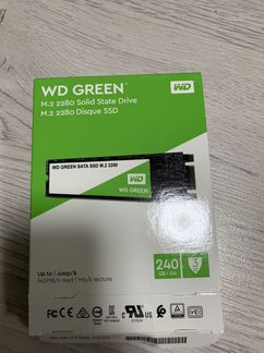 Ssd m2 2280 wd green 240GB