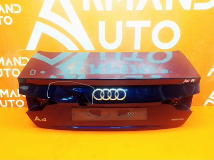 Крышка багажника Audi A4 5 B9 2015-Нв