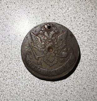 Монета Екатерины 2