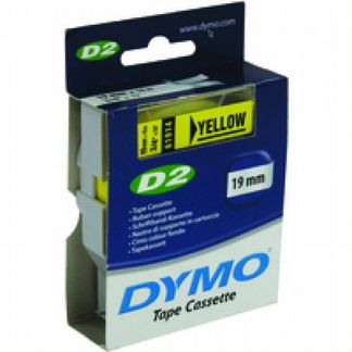 Картридж Dymo D2 61914 19mmx10m yellow