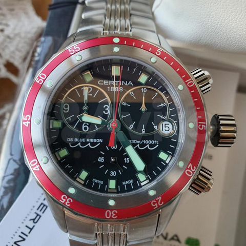 certina ds blue ribbon 330m