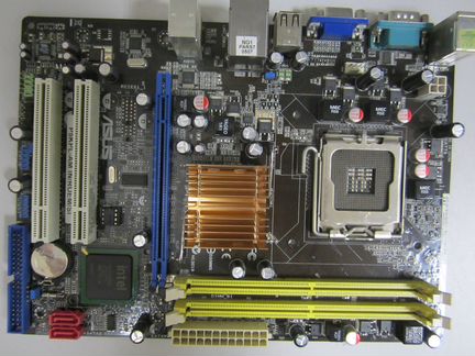 Материнская плата asus P5KPL-AM IN/roem/SI