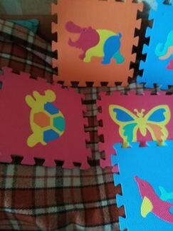 Пазл-коврик мягкий