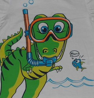 Футболка с коротким рукавом FUN DAY, 116-122 см