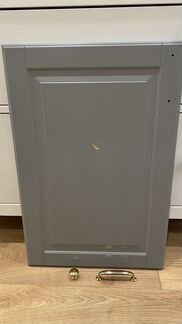 Дверь IKEA (икея) будбин (bodbyn) серая, 60х40 см