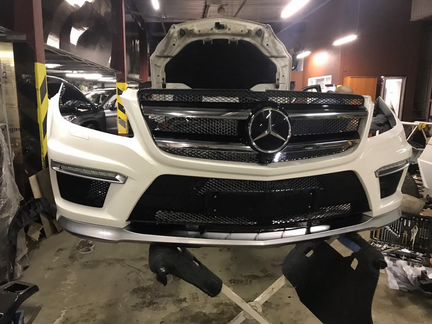 Бампер Всборе Mercedes GL AMG 63 166