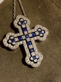 Крест. Damiani. Золотой крест