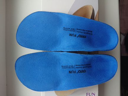 Стельки ortho fun 25-26 новые