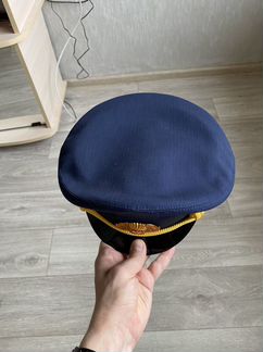 Фуражка офисная синяя