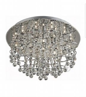 Светильник потолочный хрусталь (Чехия)