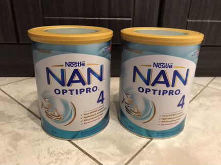 NAN optipro 4 по 800гр