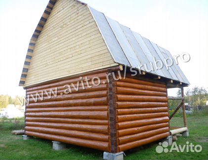 Сруб для бани