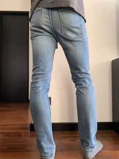 Джинсы H&M slim low waist