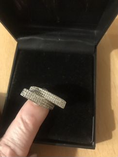 Кольцо серебро 925