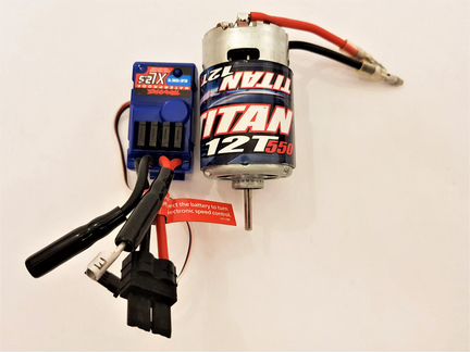 Traxxas XL2.5 + Titan 12T 550