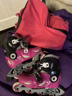 Ролики oxelo раздвижные 32-34