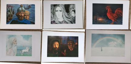 Илья Глазунов/художник. Альбом репродукций, 1988