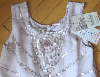 Нарядное новое платье Monsoon на 8-9 лет