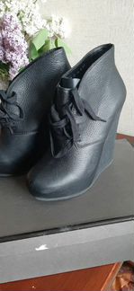 Ботильоны из оленей кожи